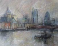 St pauls on a winters day