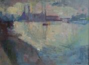 Battersea  at dusk