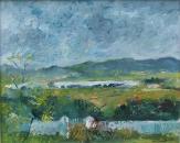 Near Caherciveen,Kerry, 11inches x13.5inches, oil on board, �225