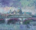 St Pauls with  Blackfriars bridge