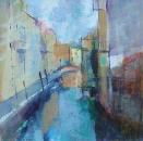 Venice Canal with bridge
