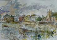 Low tide at isleworth